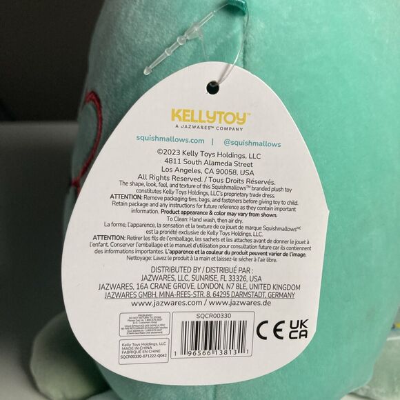 Squishmallows: EIKO 12-Inch Fancy Octopus (Kelly Toys) Ultrasoft Stuffed Plush - Picture 4 of 8